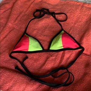 Pink Bikini Top. Size S